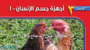 حل الوحدة الثالثة اجهزة جسم الانسان علوم ثاني متوسط ف1