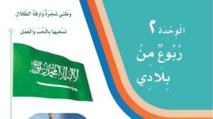 حل الوحدة الثانية ربوع من بلادي لغتي ثالث ابتدائي ف1