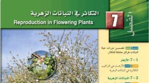حل الفصل السابع التكاثر في النباتات الزهرية احياء ثاني ثانوي مسارات
