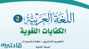 ملخص الكفايات اللغوية 2-1 ثاني ثانوي مسارات 1448
